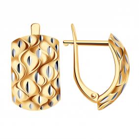 Золотые серьги МАГНАТ МА 011599 МА 011599 фото